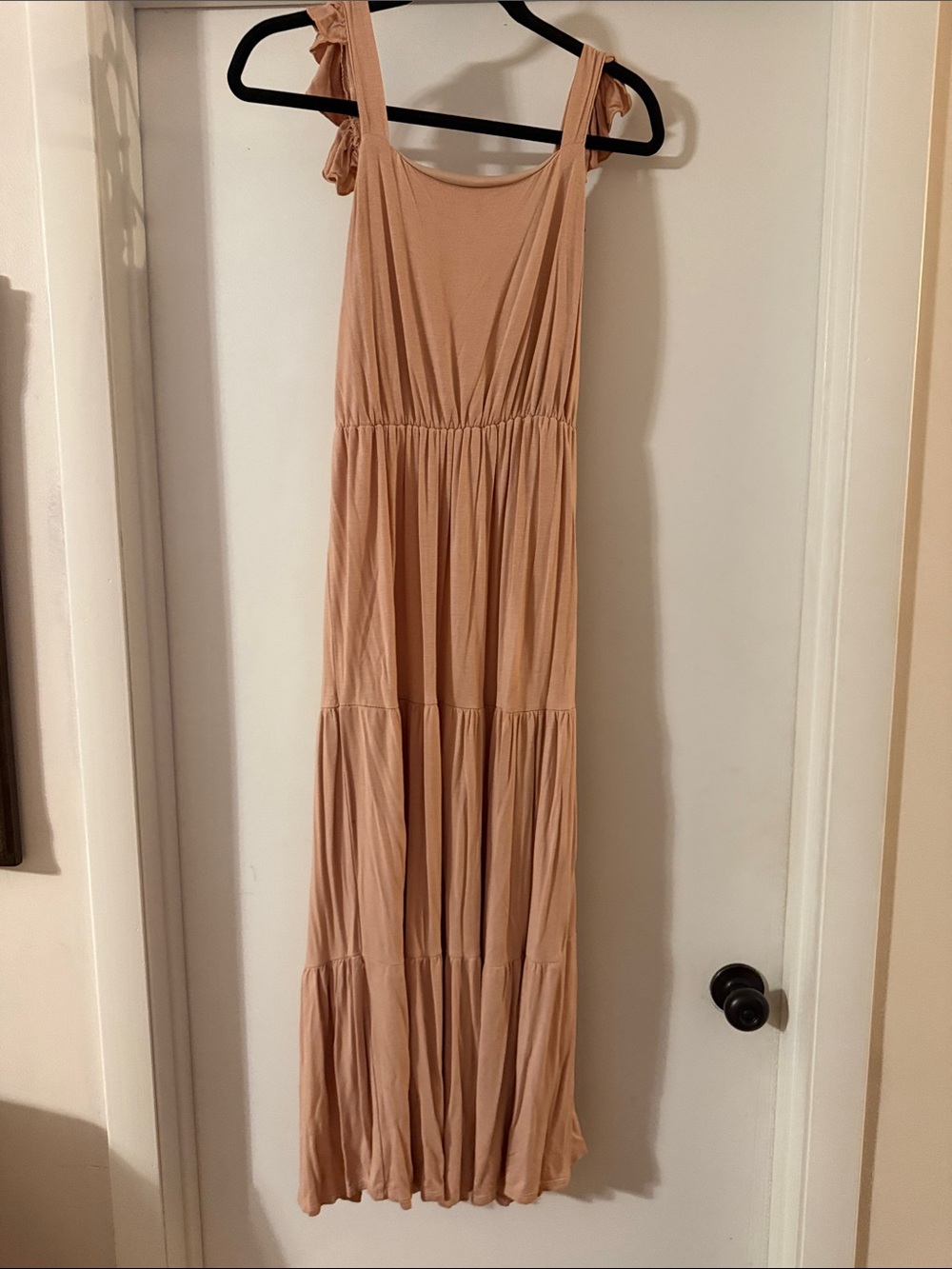 Women’s Sleeveless Maxi Dress in Blush